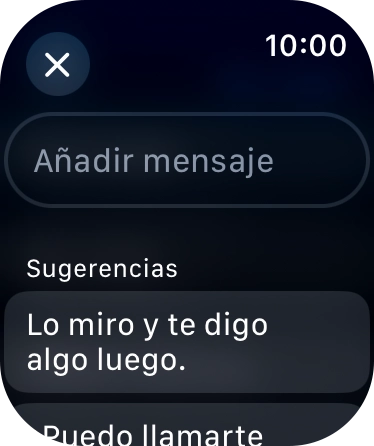 Pulsa Añadir mensaje.