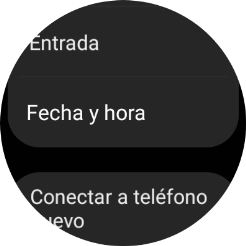 Pulsa Fecha y hora.
