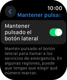 Pulsa el indicador junto a 