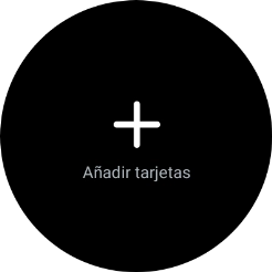 Pulsa Añadir tarjetas.