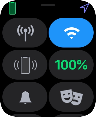 Pulsa el icono de modo de sonido para activar o desactivar el modo silencioso.