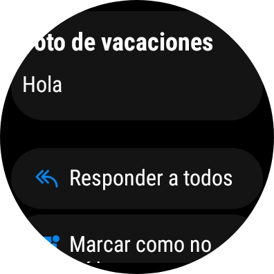 Pulsa Responder a todos.