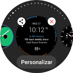 Pulsa Personalizar.