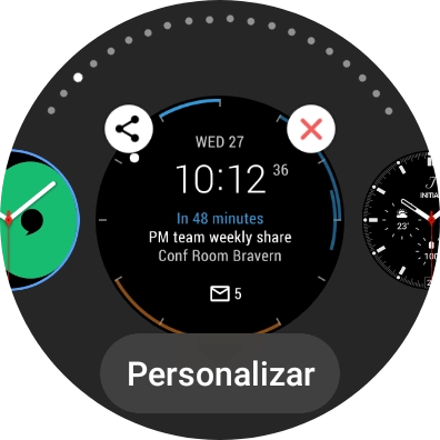 Pulsa Personalizar.