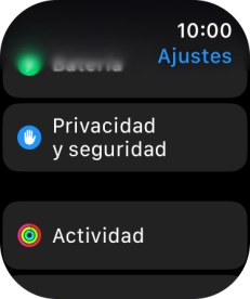 Pulsa Privacidad y seguridad.