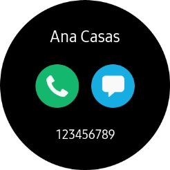 Pulsa el icono de realizar llamadas.