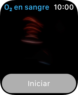Pulsa Iniciar y espera unos instantes mientras se lleva a cabo la medición.