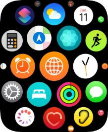 Pulsa el icono de mensajes.