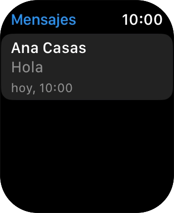 Pulsa el iMessage deseado.