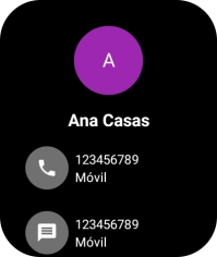 Pulsa el icono de realizar llamadas.