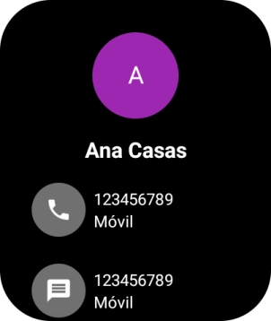 Pulsa el icono de realizar llamadas.