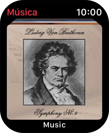 Desliza el dedo hacia abajo  desde la parte superior de la pantalla para ver el menú.