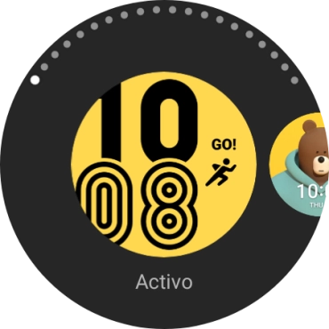 Pulsa la esfera deseada.