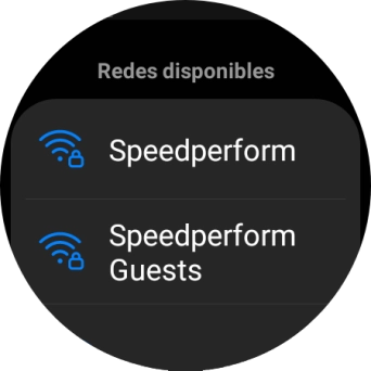 Pulsa la red wifi deseada.