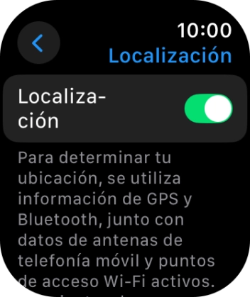 Pulsa el indicador junto a 