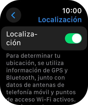 Pulsa el indicador junto a 