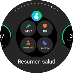 Pulsa el widget deseado para añadirlo.