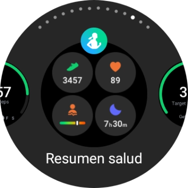 Pulsa el widget deseado para añadirlo.