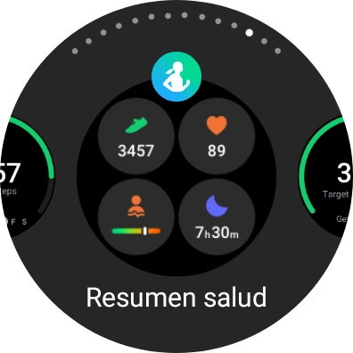 Pulsa el widget deseado para añadirlo.