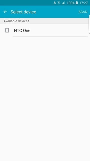Press the required Bluetooth device.The file is sent.