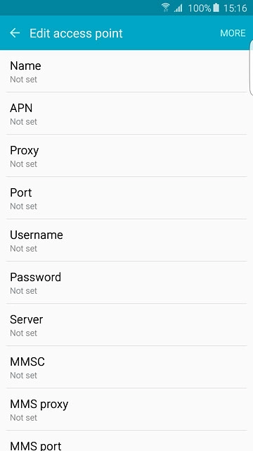 Press APN.Key in mms.vodafone.net