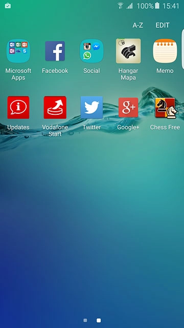 Press the app you've just installed.Follow the instructions on the display to use the app.