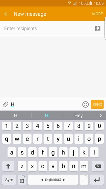 Press arrow right to see more words.