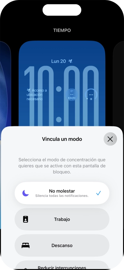 Pulsa el icono de cerrar.