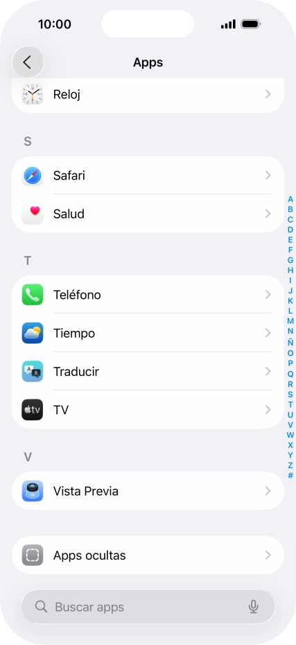 Pulsa Teléfono.