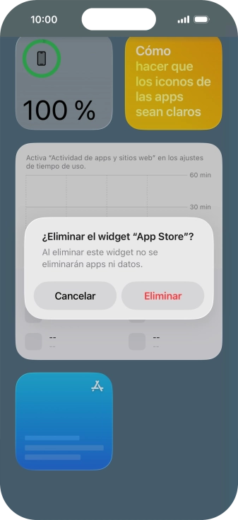 Pulsa Eliminar.