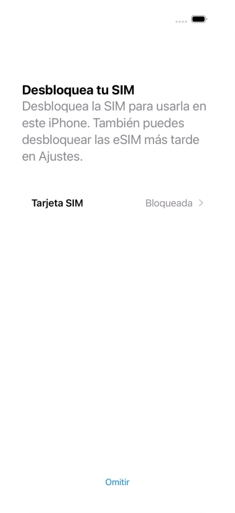 Pulsa Tarjeta SIM.