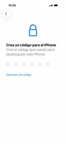 Pulsa Opciones de código.