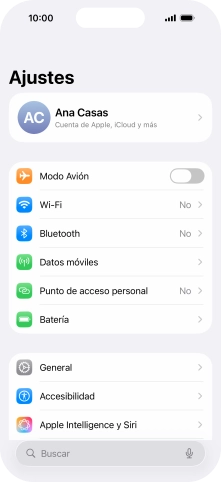 Pulsa Batería.