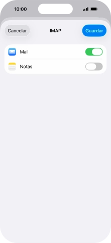 Pulsa Guardar. Ahora se ha configurado tu cuenta de correo electrónico. Si deseas seleccionar más ajustes del servidor de correo de entrada o de salida, continúa con los pasos siguientes.