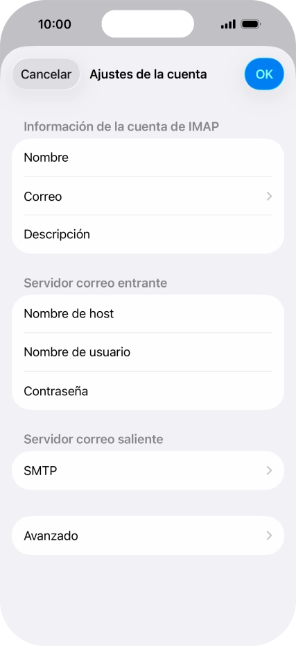 Pulsa SMTP.