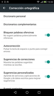 Pulsa el icono de inicio.