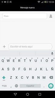 Pulsa las teclas con letra para escribir la palabra deseada.En la pantalla van apareciendo sugerencias de palabras basadas en las letras que has introducido.