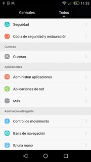 Pulsa Seguridad.