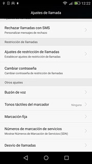 Pulsa Desvío de llamadas.