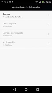 Pulsa el icono de inicio para terminar y regresar a la pantalla de inicio.