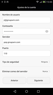 Pulsa Siguiente.