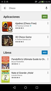 Pulsa la app deseada.