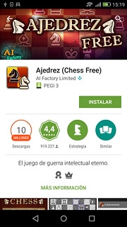 Para instalar una app gratuita:Pulsa INSTALAR.