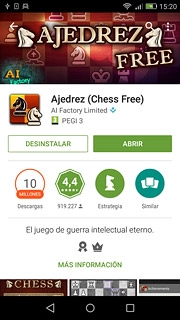 Sigue las indicaciones de la pantalla para instalar la app.Pulsa el icono de inicio para regresar a la pantalla de inicio.