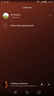 Pulsa el icono de retroceso.