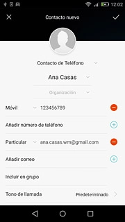 Pulsa el icono de añadir imagen.