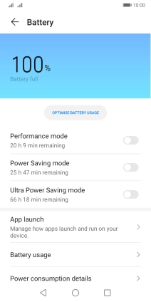 Press the indicator next to the required setting to turn on the function. Press the indicator next to the required setting to turn on the function.