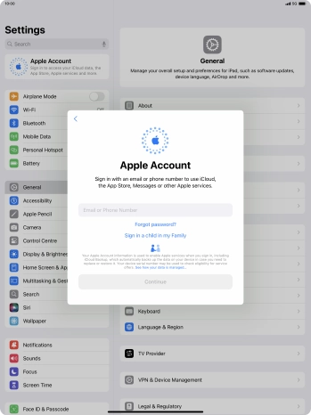 Press Email or Phone Number and key in the username for your Apple ID. Press Email or Phone Number and key in the username for your Apple ID.
