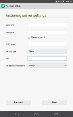 Press the drop down list next to 