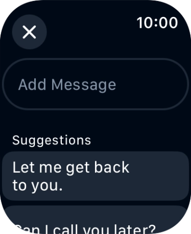 Press Add Message.